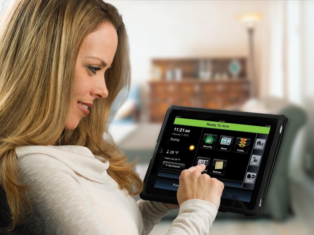 Control your Pioneer Security home burglar alarm from your tablet or phone.