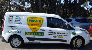 New Service Truck for Pioneer Security