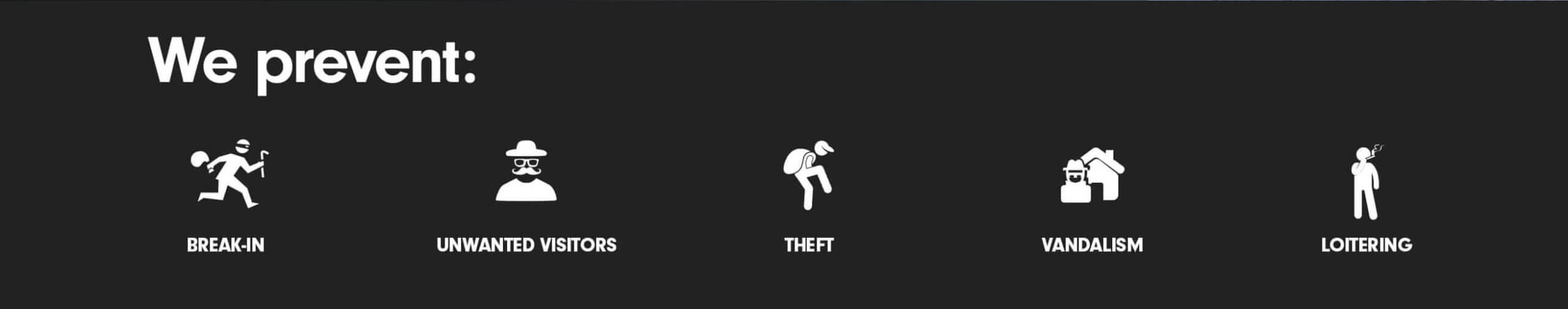We prevent vandalism Proactive Video Monitoring: We prevent vandalism