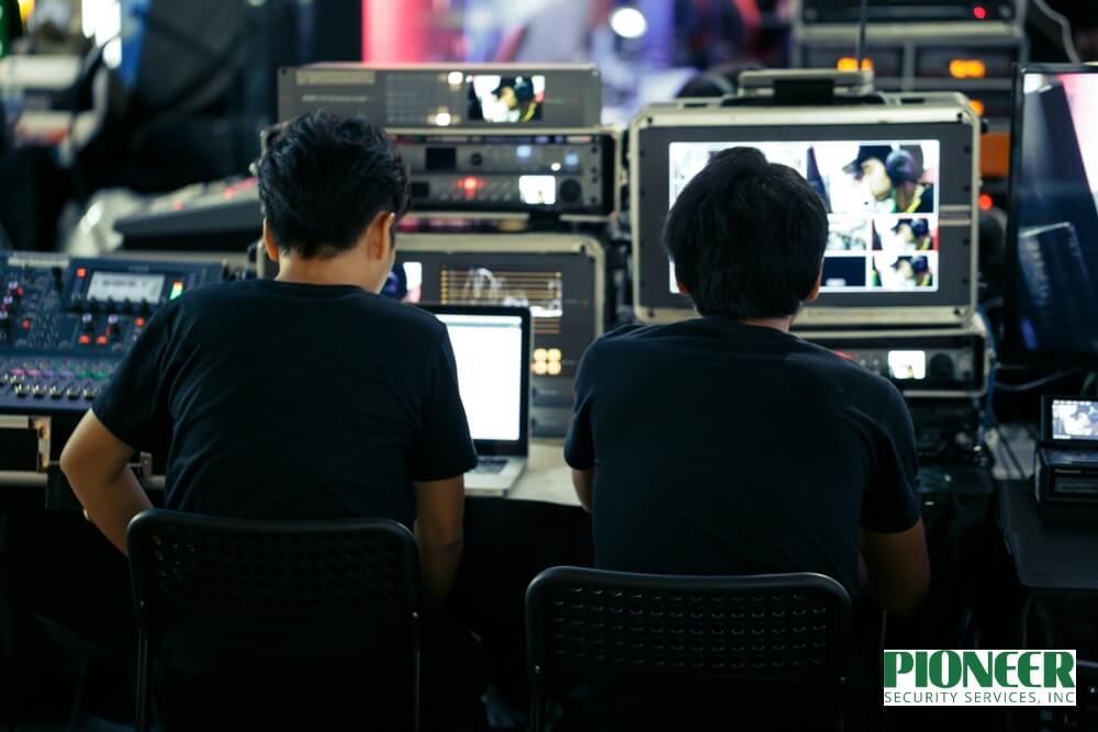 Event Site Monitoring virtual guards monitoring event sites